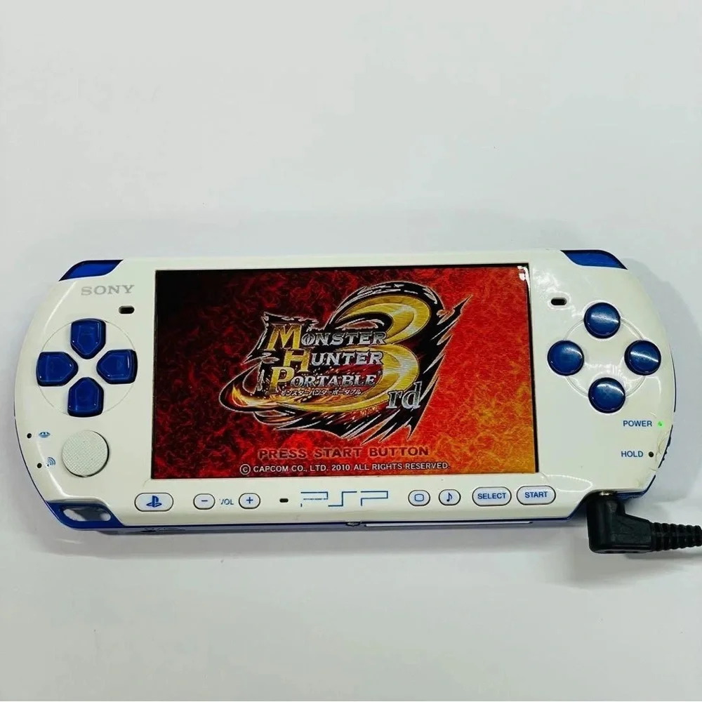 Sony Handheld Console - White and Blue